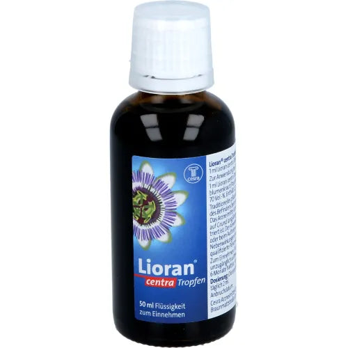 nervous strain, promote sleep, LIORAN centra drops 50 ml