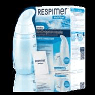 NetiFlow Respimer Kit for nasal and sinus rinsing (irisator + 6 sachets ...