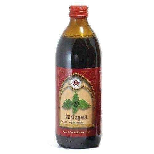 Nettle juice without preservatives product Bonifraterska 500ml, detox cleanse UK