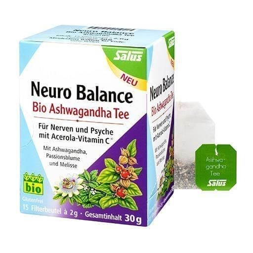 NEURO BALANCE Organic Ashwagandha Tea Salus – ELIVERA UK