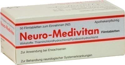 NEURO MEDIVITAN film-coated tablets 50 pc UK