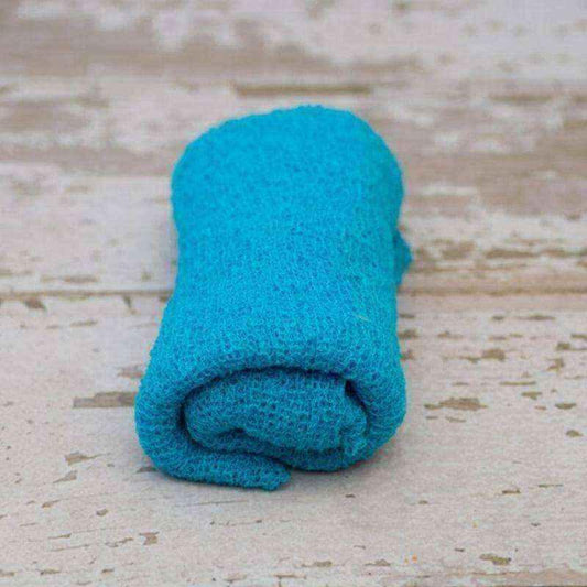 Newborn Baby Photography Props Soft Swaddle Knit Stretch Wrap Blanket UK