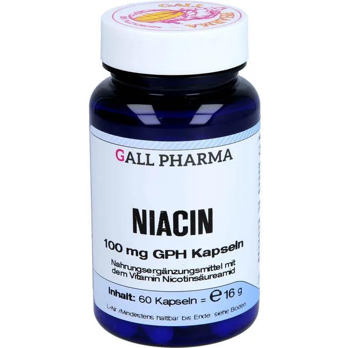 NIACIN 100 mg, Nicotinamide, nicotinic acid UK