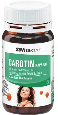 niacin and vitamin B2, SOVITA CARE carotene capsules UK