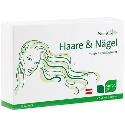 NICAPUR hair and nail capsules, fossil coral, silica UK