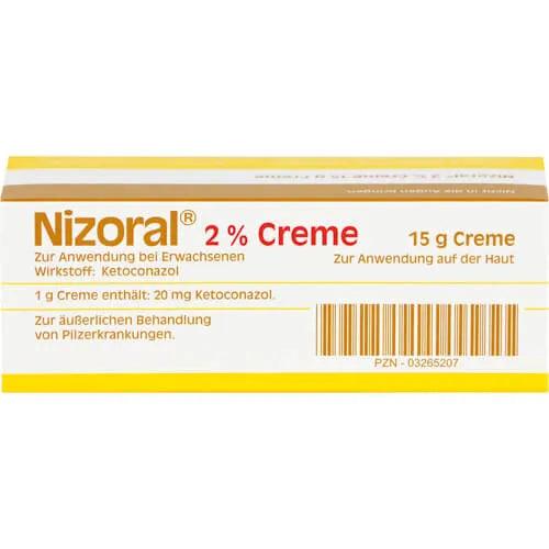 NIZORAL 2% Cream, Athlete's foot, yeast fungi, filamentous fungi UK
