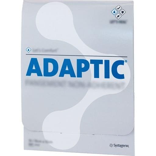 Adaptic Contac Non adhesive dressings for wounds, ADAPTIC 10x10 cm moist dressing ...