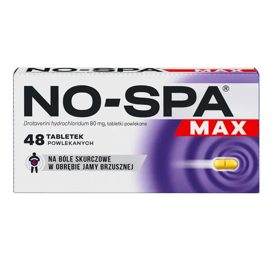 NO-SPA Max 80mg x 48 tablets