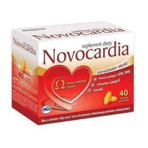 NOVOCARDIA x 40 capsules, high quality fish oil UK