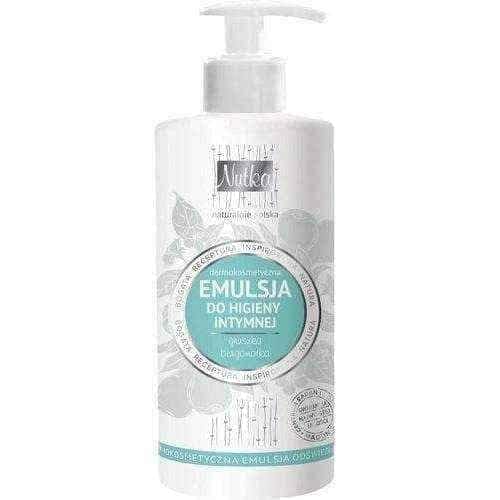 Nutka Dermocosmetic emulsion for intimate hygiene pear and bergamot 222ml UK