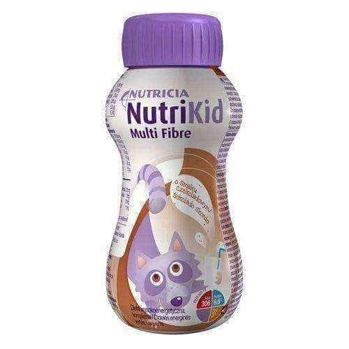 NUTRIKID Multi Fiber with chocolate flavor 200ml UK