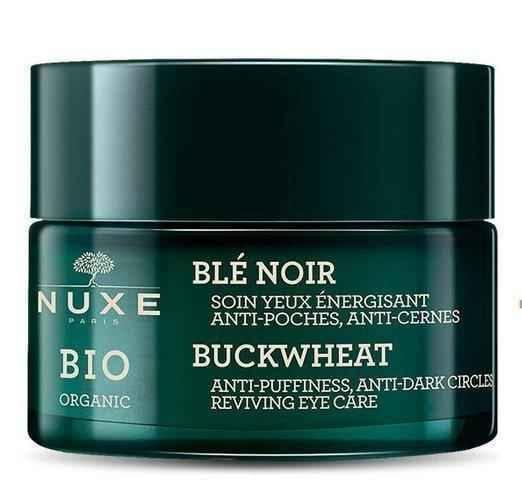 NUXE BIO Eye cream reducing puffiness and dark circles under the eyes, buckwheat 15ml UK