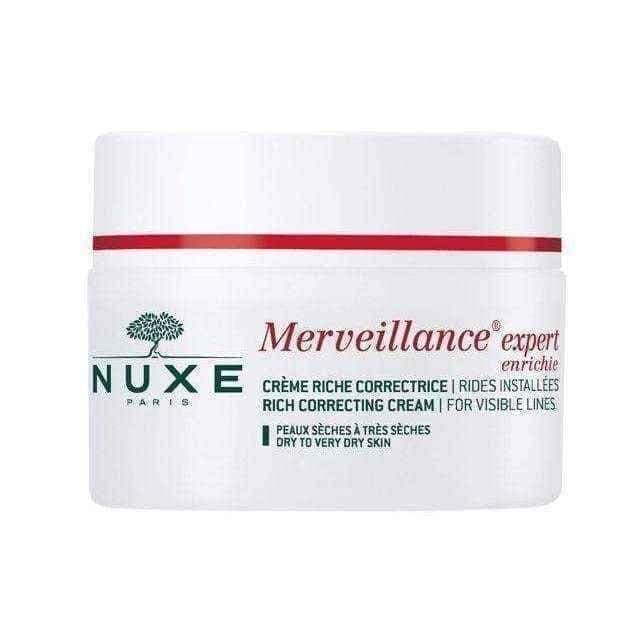 NUXE Merveillance expert Enrichie cream correcting visible wrinkles (dry and very dry skin) 50ml UK