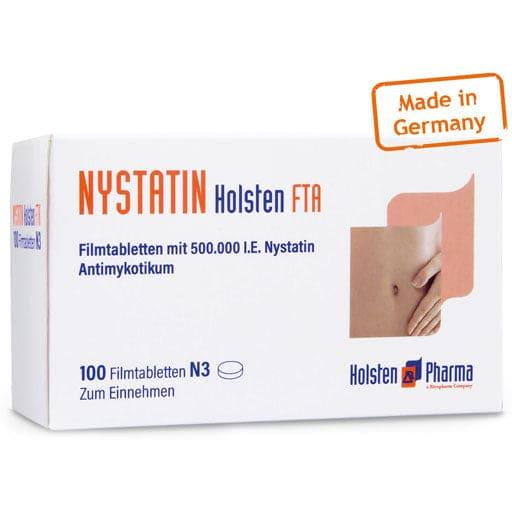 NYSTATIN Holsten film-coated tablets UK