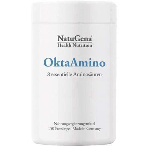 OKTAAMINO pellets 150 pcs, reduce carbohydrates, 8 essential, hypoallergenic amino acids UK