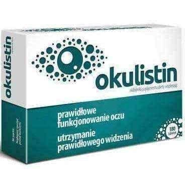 Okulistin, bilberry extract UK