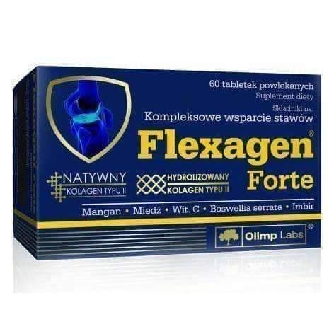 OLIMP Flexagen Forte x 60 capsules support mobility function UK