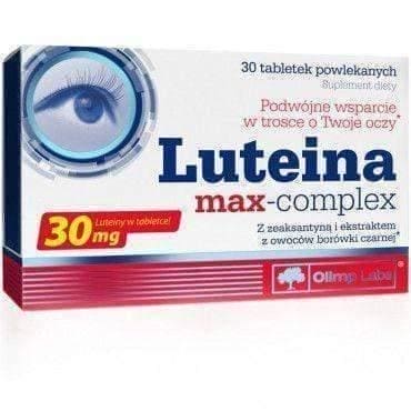 OLIMP Lutein Max Complex x 30 tablets macular degeneration vitamins UK ...