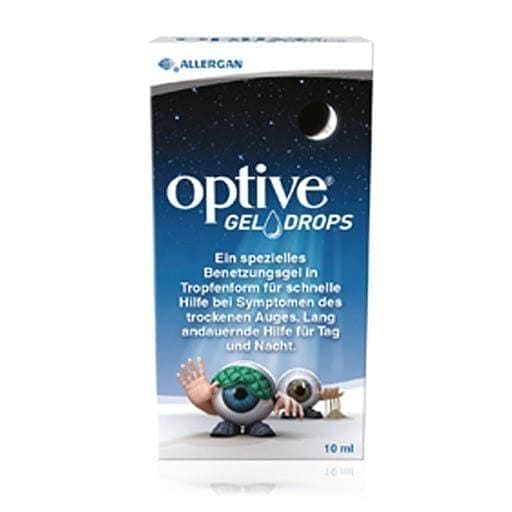 Optive Fusion eye drops, eye gel, carmellose sodium, glycerol UK