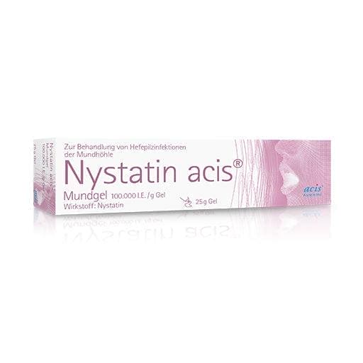 Oral cavity, (oral thrush), NYSTATIN acis oral gel UK