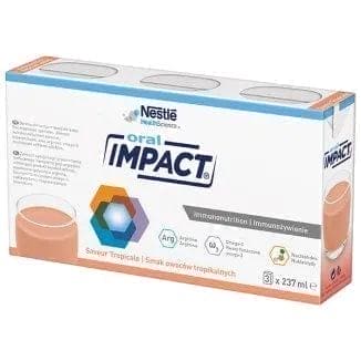 Oral impact liquid with a tropical fruit taste 237ml x 3 pieces UK