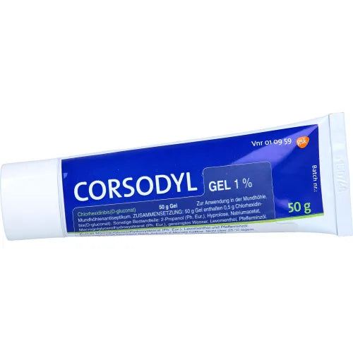 oral cavity CORSODYL Gel 50 g
