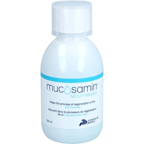 oral mucositis treatment MUCOSAMIN Mouthwash Solution 250 ml