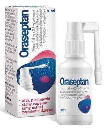 Oraseptan aerosol 30ml UK