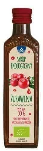 Organic cranberry syrup 250ml UK