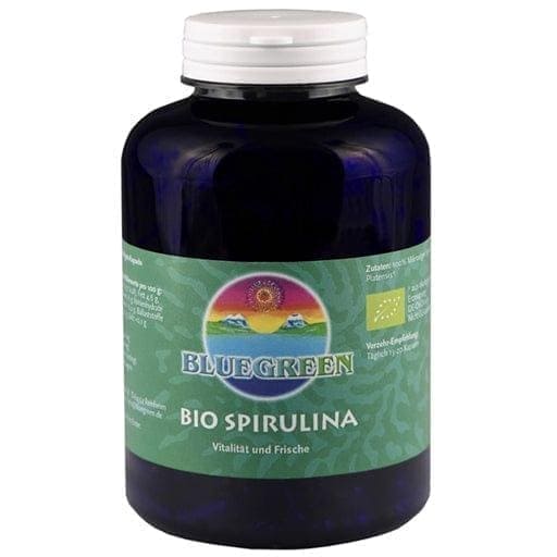 ORGANIC SPIRULINA by Bluegreen Capsules UK