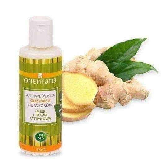 ORIENTANA Ayurvedic hair conditioner Ginger and Lemongrass UK