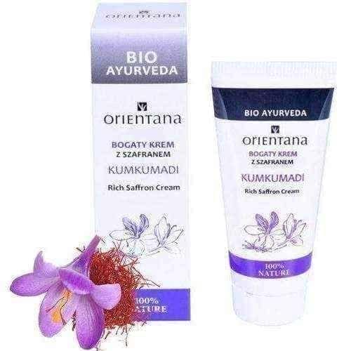 ORIENTANA Rich cream with saffron 30g UK