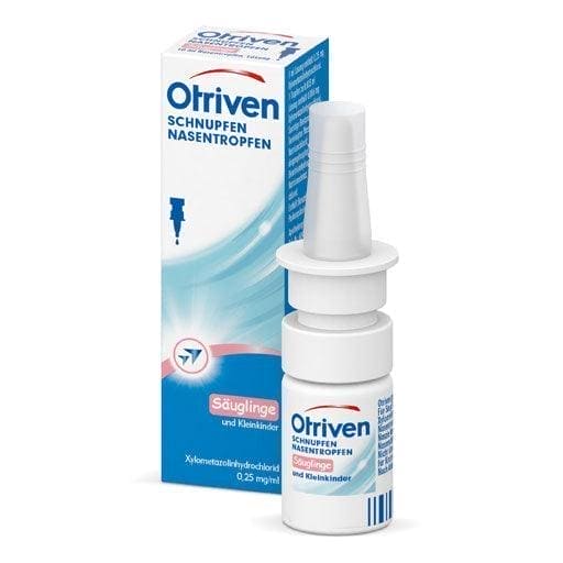 OTRIVEN against colds 0.025% nasal drops UK