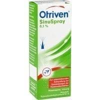 OTRIVEN SinuSpray 0.1% nasal spray, sinusitis treatment UK