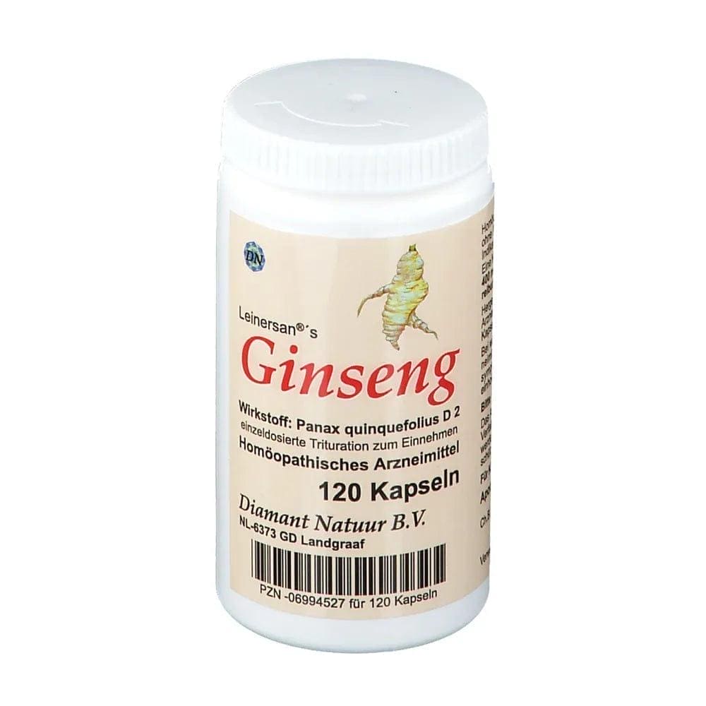 Panax quinquefolius, GINSENG CAPSULES UK