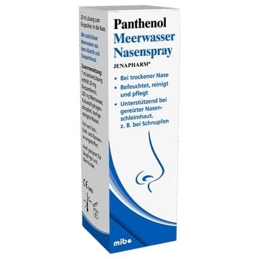 PANTHENOL sea water nasal spray JENAPHARM UK