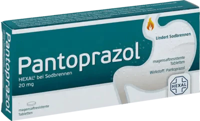 PANTOPRAZOLE HEXAL for heartburn gastric juice tablets UK