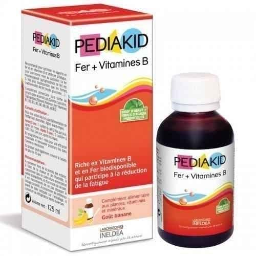 PEDIACID IRON + VITAMINS In syrup 125ml. UK