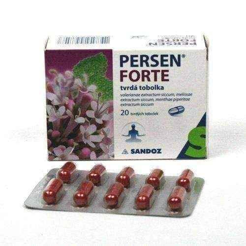 Persen Forte x 20 capsules, dealing with stress UK