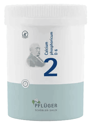 Pfluger 2 Calcium phosphoricum, osteoporosis, osteomalacia, hypoparathyroidism UK