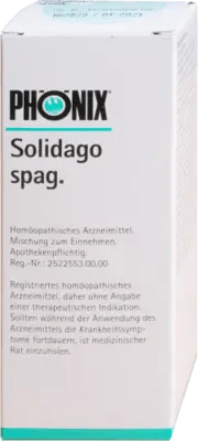 PHOENIX SOLIDAGO spag.mixture, tuberculosis, diabetes, enlargement of the liver, gout, hemorrhoids UK
