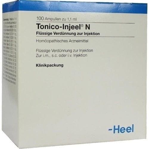 Physical exhaustion, TONICO Injeel N ampoules UK