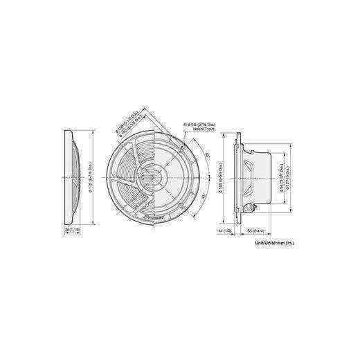 Pioneer ts mr1600 dual speakers UK