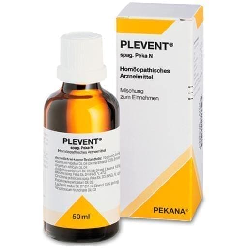 PLEVENT drops 100 ml Equisetum arvense, Solidago virgaurea, Leonurus cardiaca UK