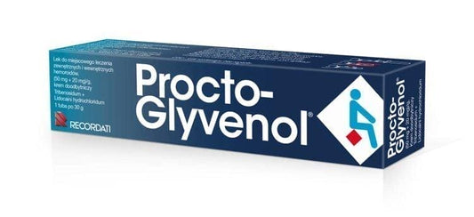 Procto-GLYVENOL cream 30g, ointment for hemorrhoids UK
