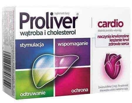 Proliver Cardio, choline, chicory, hawthorn fruit UK
