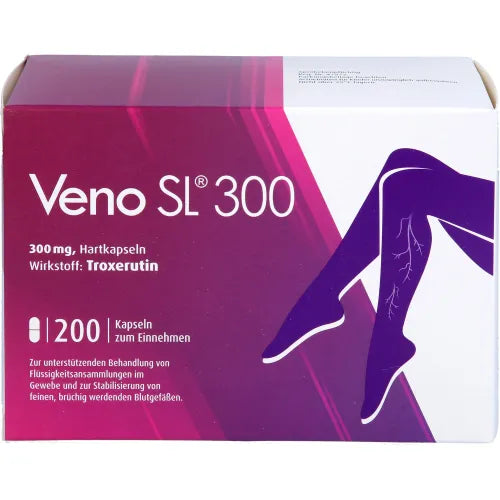 protect from spider veins VENO SL 300 hard capsules 200 pcs