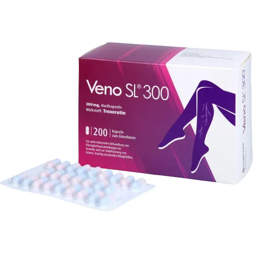 protect from spider veins VENO SL 300 hard capsules 200 pcs