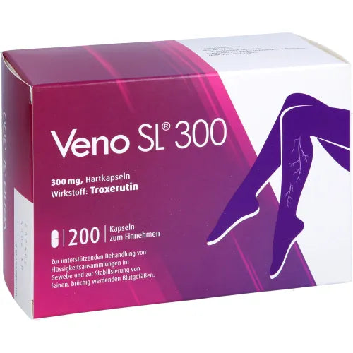 protect from spider veins VENO SL 300 hard capsules 200 pcs