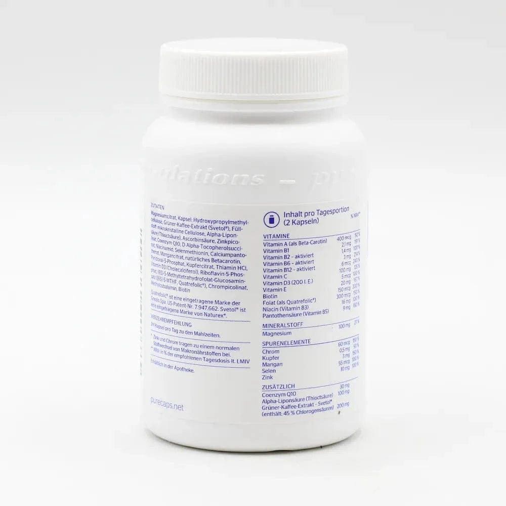 PURE ENCAPSULATIONS, glucose metabolism UK